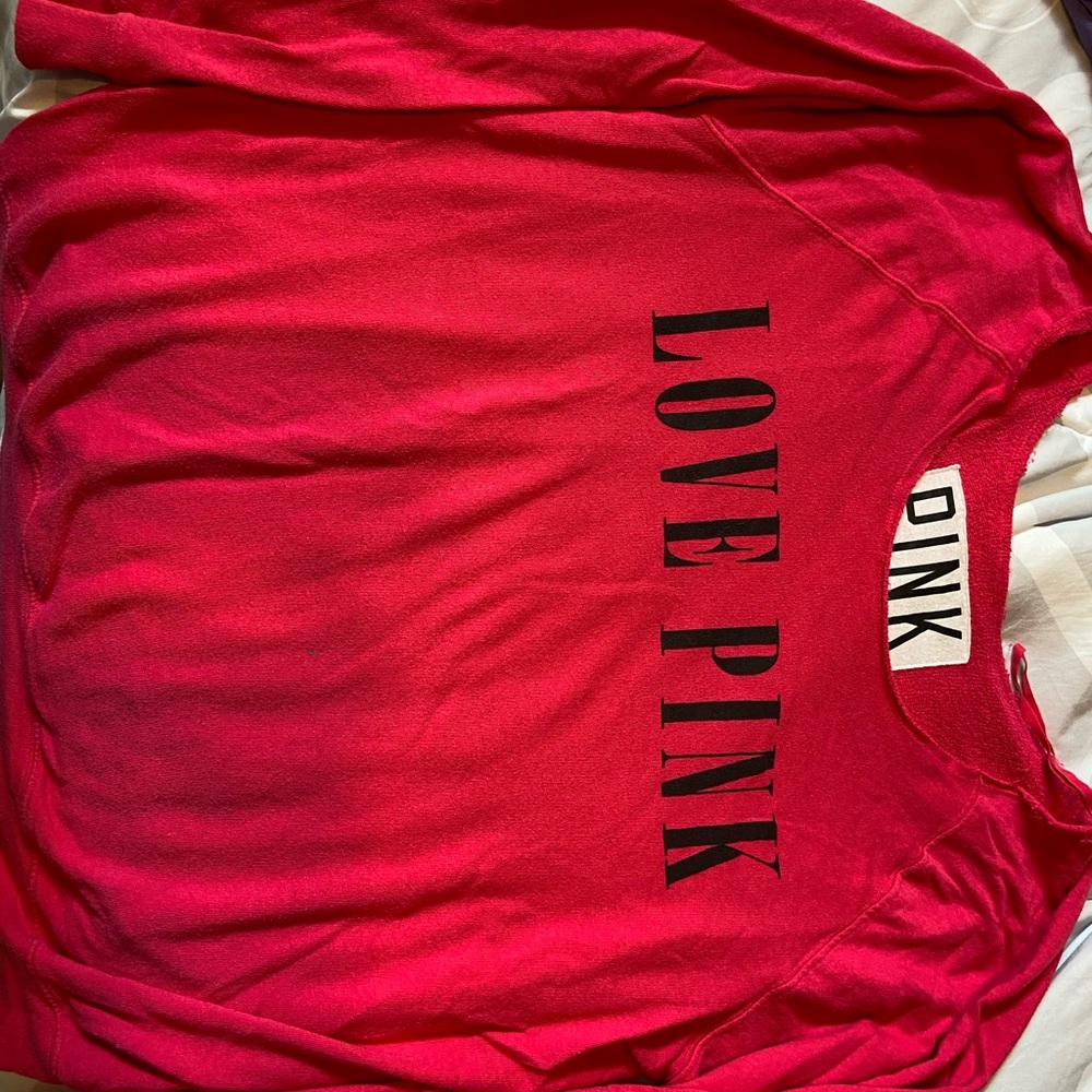 super soft long sleeve love PINK t-shirt!